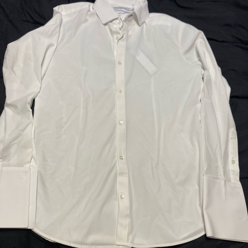 Mizzen+Main White Dress Shirt Professional Style